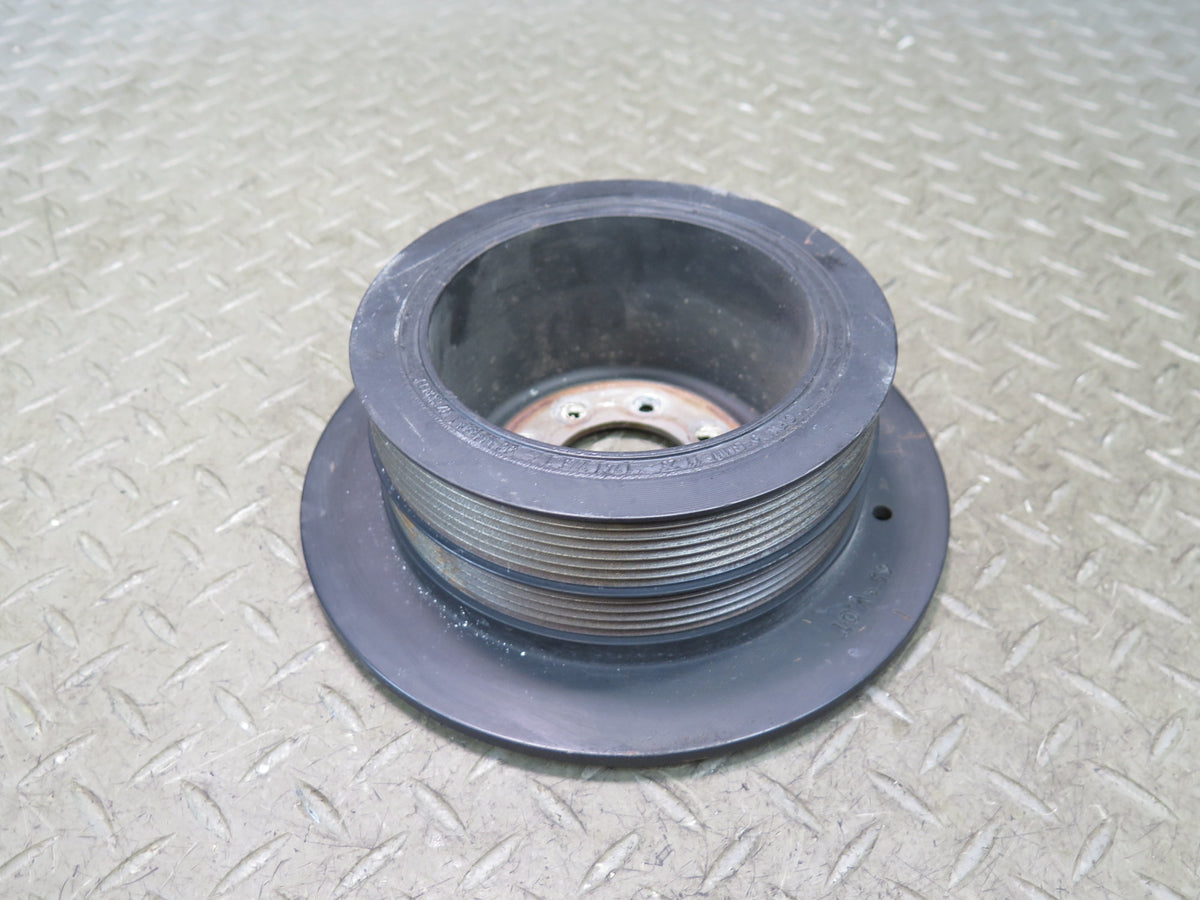 97-03 BMW E39 540i M62 Engine Crankshaft Vibration Damper Pulley 1741773 OEM
