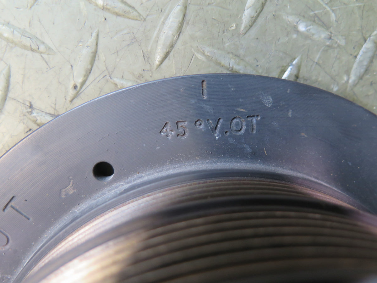 97-03 BMW E39 540i M62 Engine Crankshaft Vibration Damper Pulley 1741773 OEM