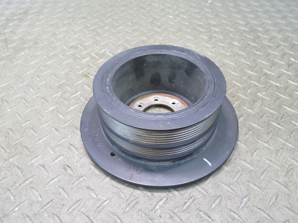 97-03 BMW E39 540i M62 Engine Crankshaft Vibration Damper Pulley 1741773 OEM