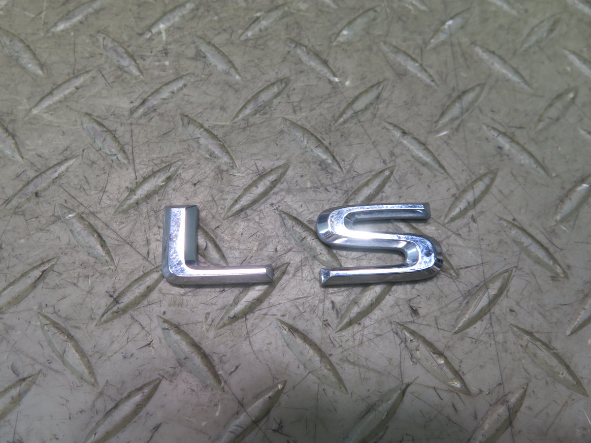08-12 Lexus UVF46L LS600hL Rear Trunk Lid Emblem Logo Badge Symbol Set OEM