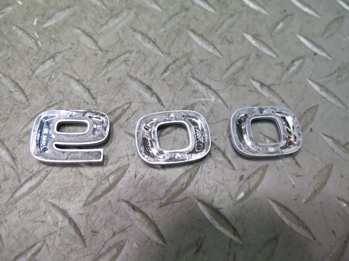 08-12 Lexus UVF46L LS600hL Rear Trunk Lid Emblem Logo Badge Symbol Set OEM