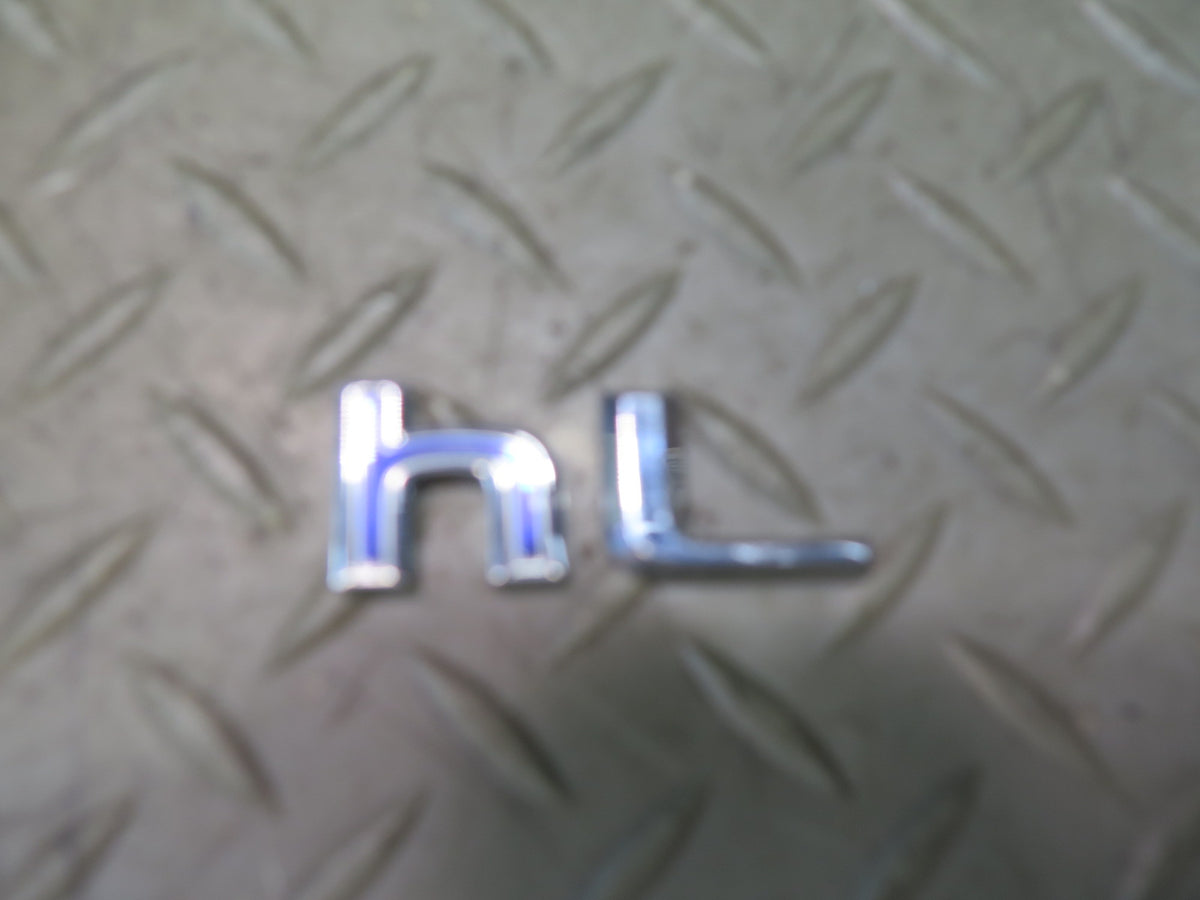 08-12 Lexus UVF46L LS600hL Rear Trunk Lid Emblem Logo Badge Symbol Set OEM