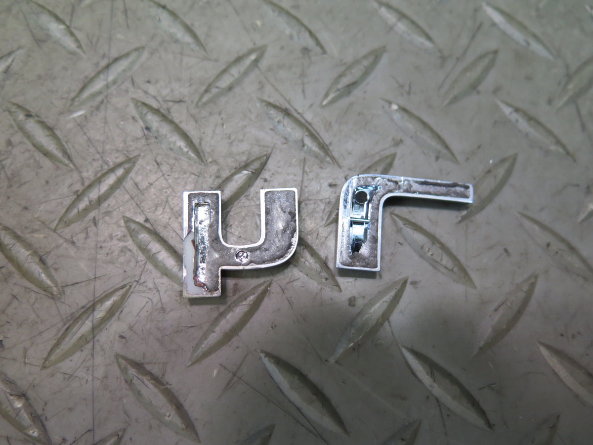 08-12 Lexus UVF46L LS600hL Rear Trunk Lid Emblem Logo Badge Symbol Set OEM