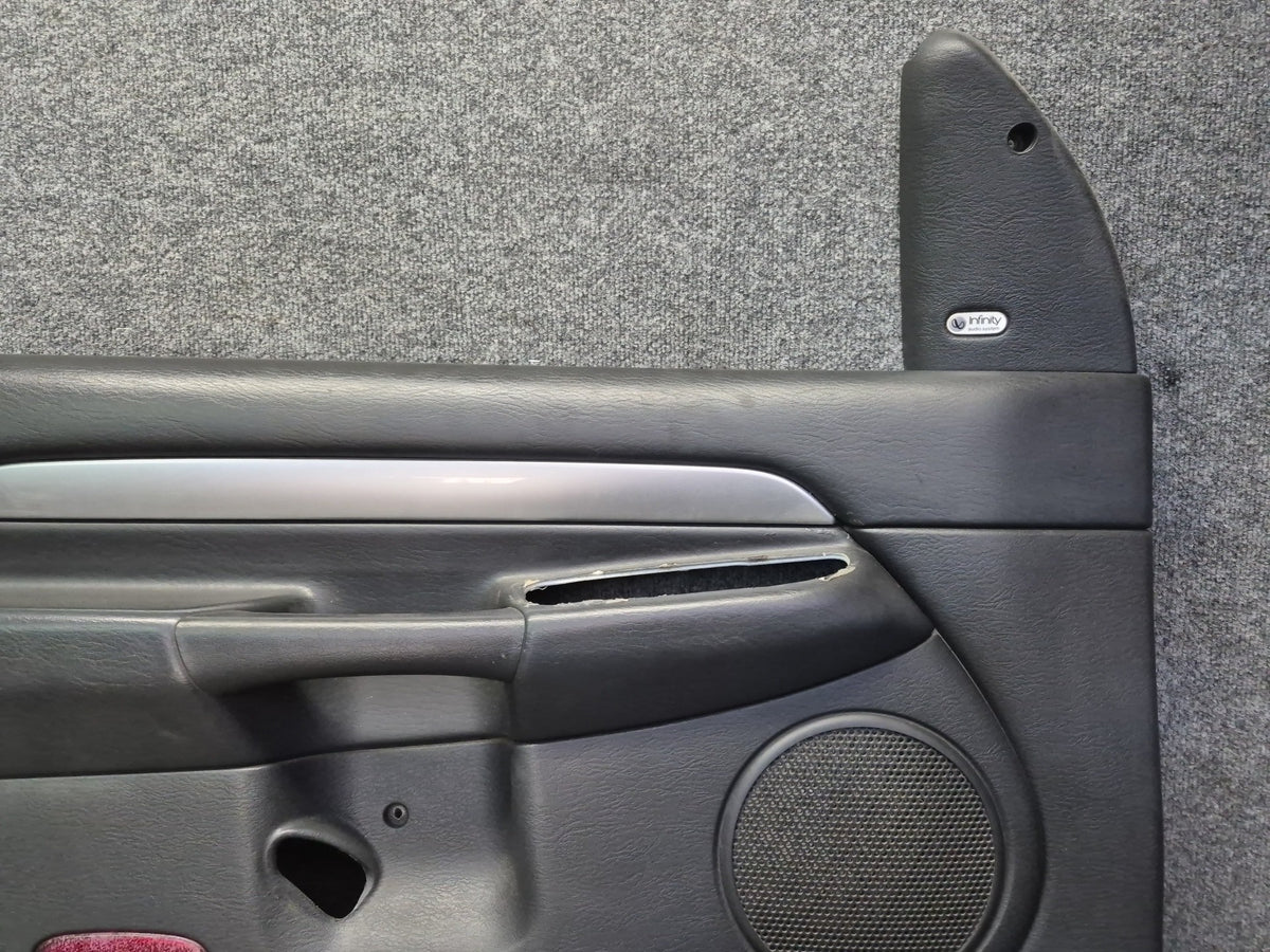 02-05 Dodge RAM 1500 DR Crew CAB 4DOOR Front Door Interior Trim Panel Set OEM