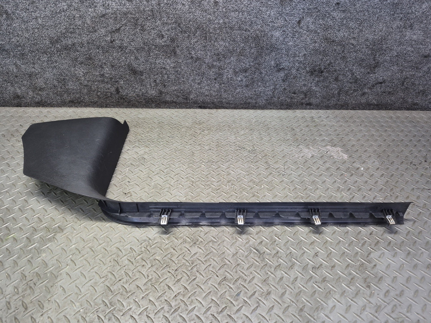 02-05 Dodge RAM 1500 DR Crew CAB Set of 2 Front Kick Trim Cover Panel Black OEM