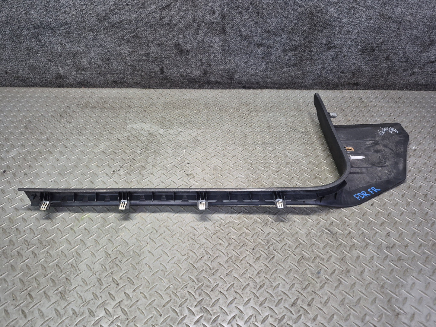 02-05 Dodge RAM 1500 DR Crew CAB Set of 2 Front Kick Trim Cover Panel Black OEM