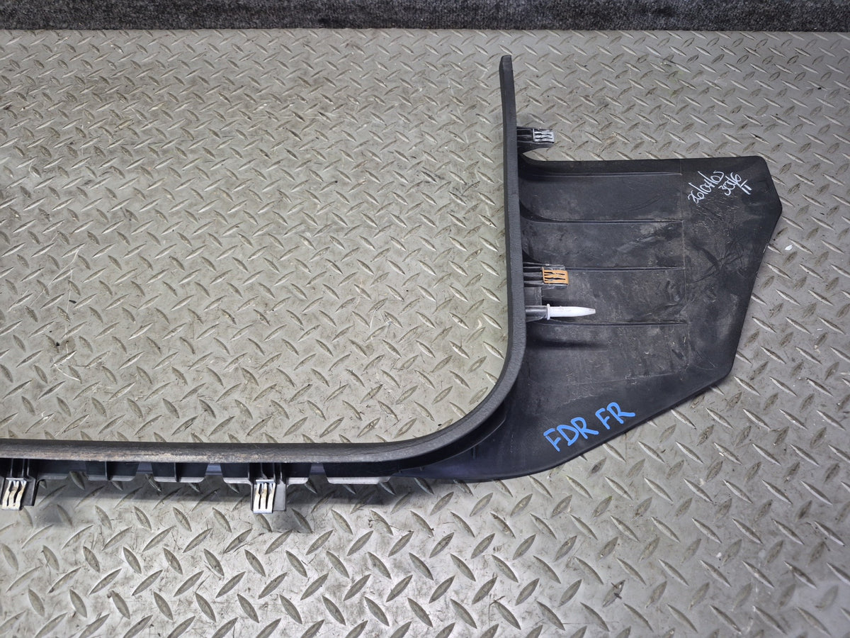 02-05 Dodge RAM 1500 DR Crew CAB Set of 2 Front Kick Trim Cover Panel Black OEM