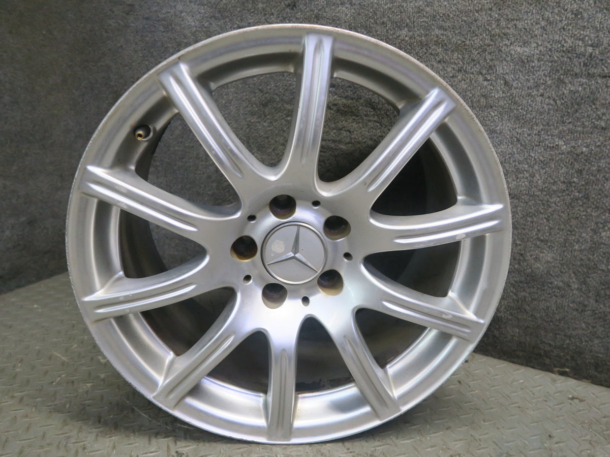 05-11 Mercedes R171 SLK Rear R17" Alloy Wheel Rim 17x8.5 ET30 1714012302 OEM