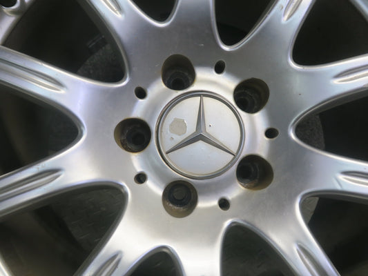 05-11 Mercedes R171 SLK Rear R17" Alloy Wheel Rim 17x8.5 ET30 1714012302 OEM