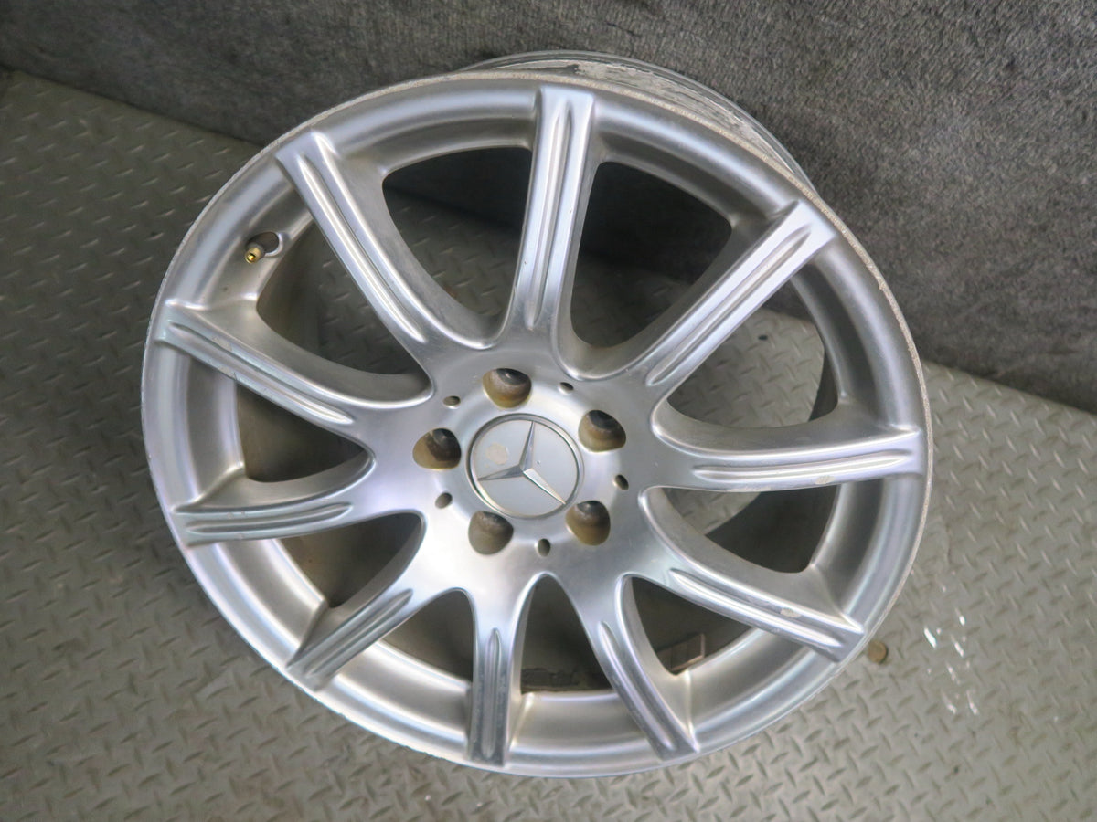 05-11 Mercedes R171 SLK Rear R17" Alloy Wheel Rim 17x8.5 ET30 1714012302 OEM