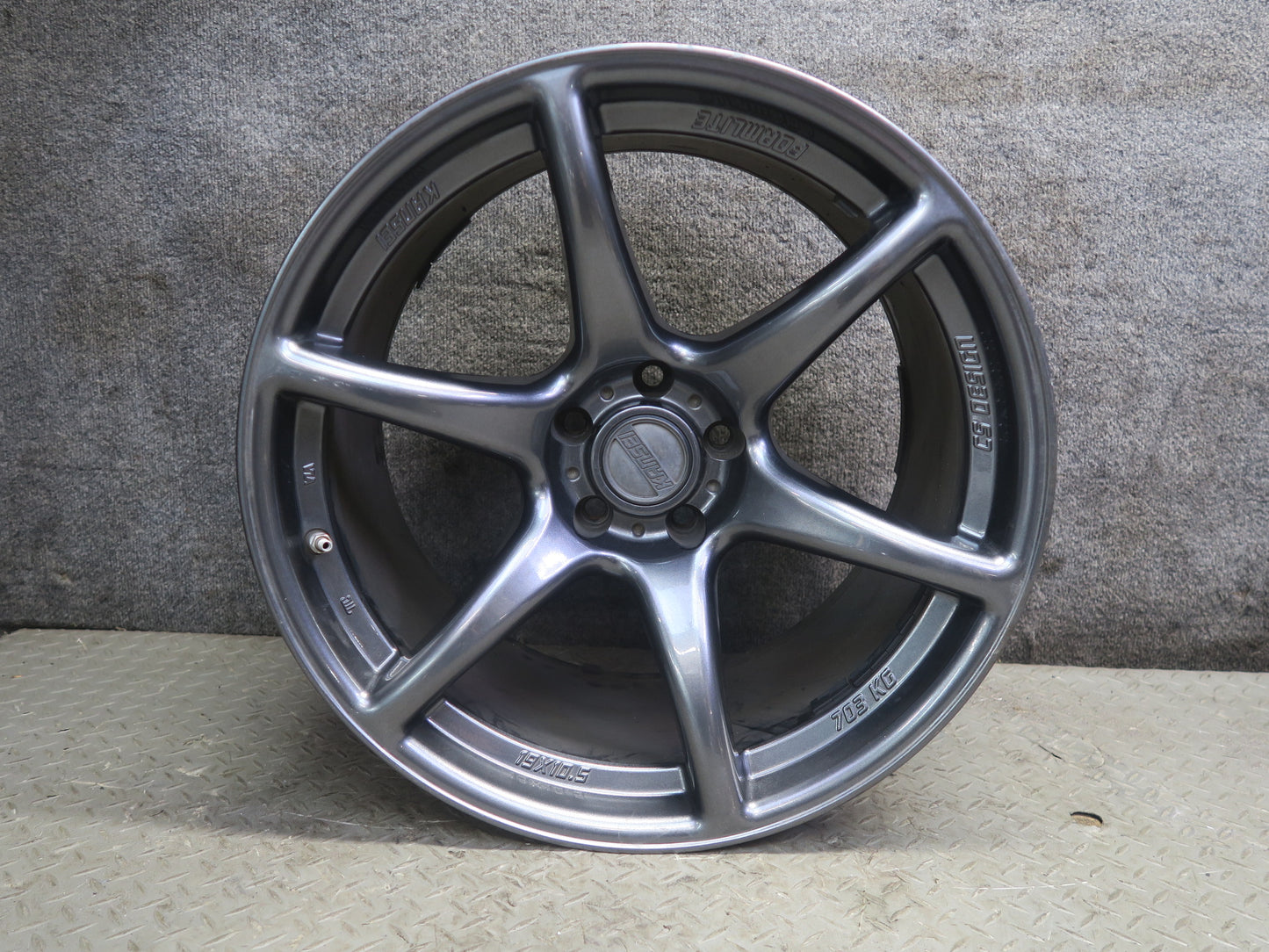 Kansei Tandem R19 19" Wheel Rim 19X10.5JJ ET22 5x114.3 Gunmetal