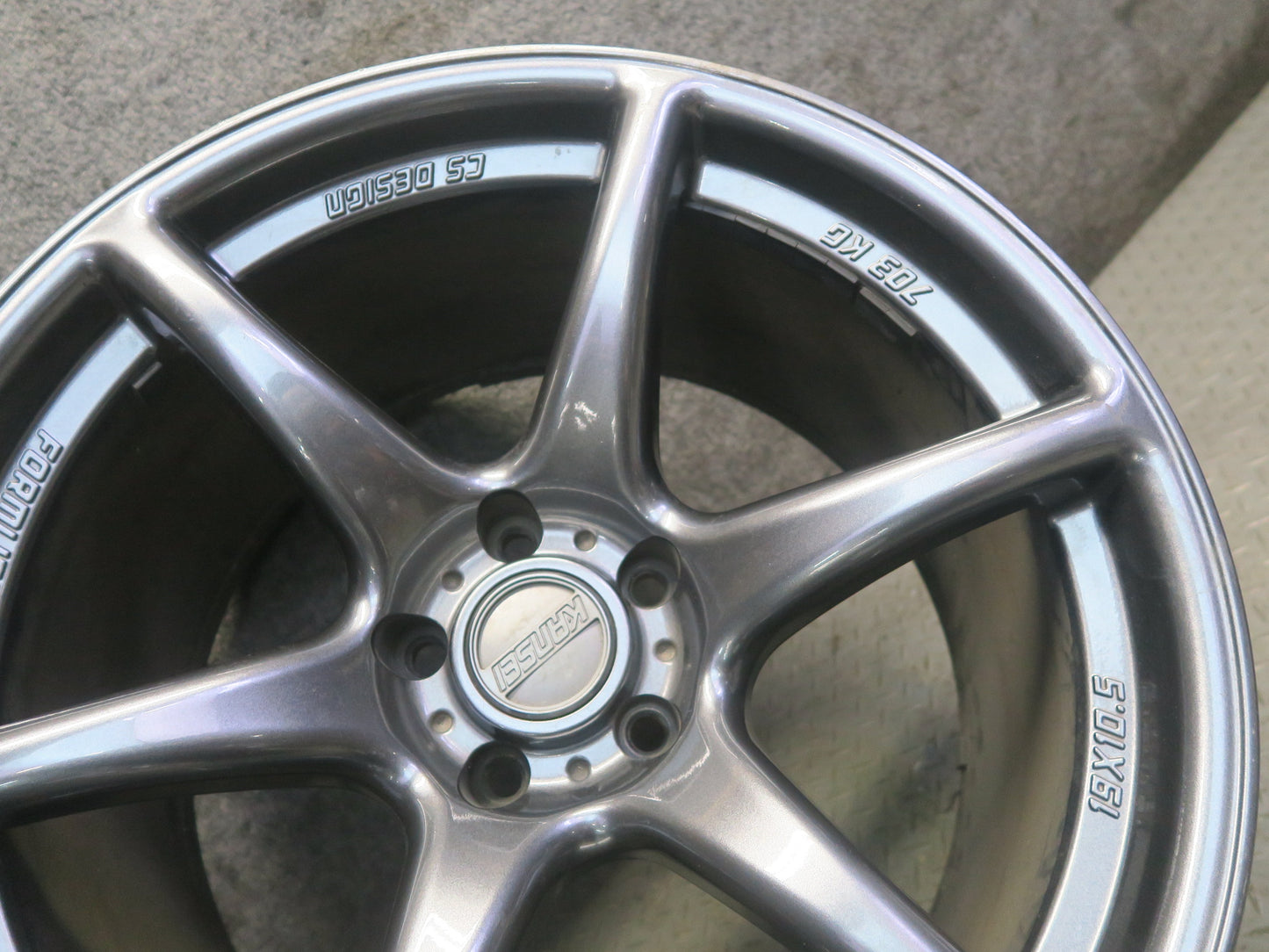 Kansei Tandem R19 19" Wheel Rim 19X10.5JJ ET22 5x114.3 Gunmetal