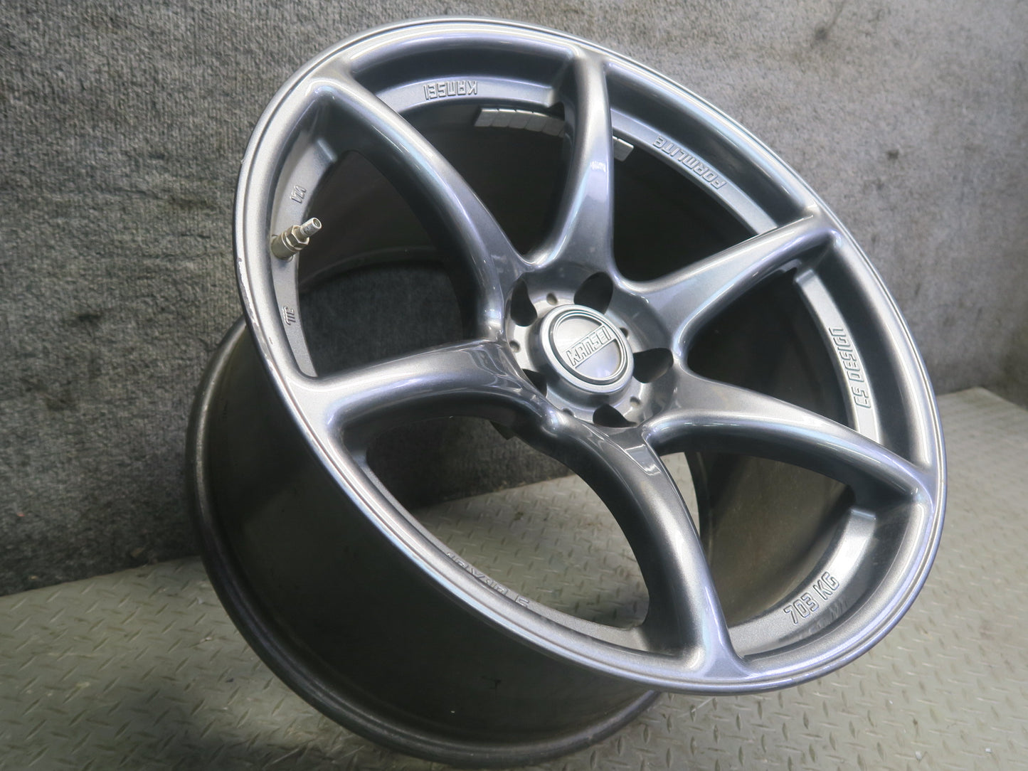 Kansei Tandem R19 19" Wheel Rim 19X10.5JJ ET12 5x114.3 Gunmetal