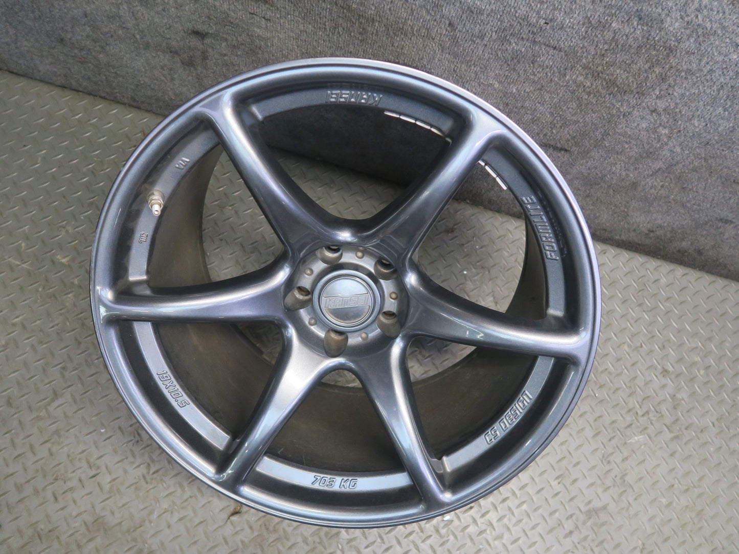 Kansei Tandem R19 19" Wheel Rim 19X10.5JJ ET12 5x114.3 Gunmetal