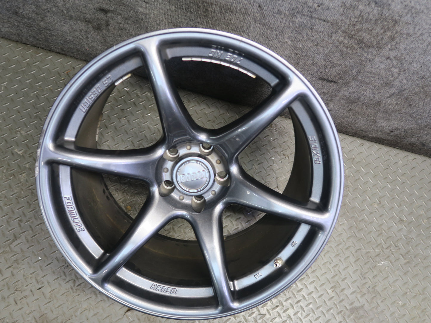 Kansei Tandem R19 19" Wheel Rim 19X10.5JJ ET12 5x114.3 Gunmetal
