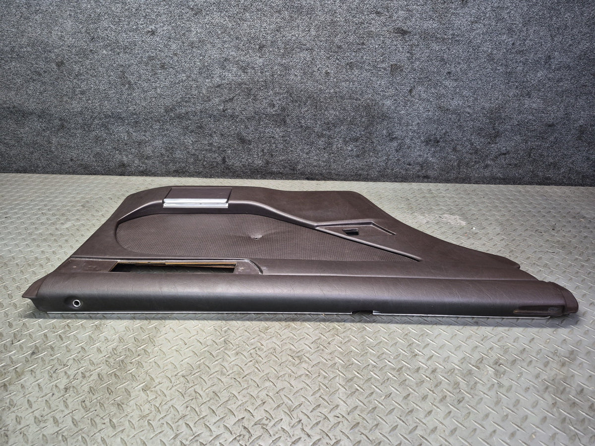 86-91 Mercedes W126 560SEL Sedan Set of 2 Rear Door Interior Trim Panel OEM