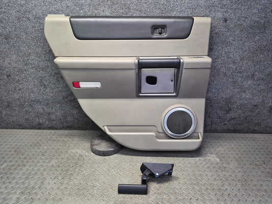 2003-2004 Hummer H2 Rear Left Driver Side Door Interior Trim Cover Panel