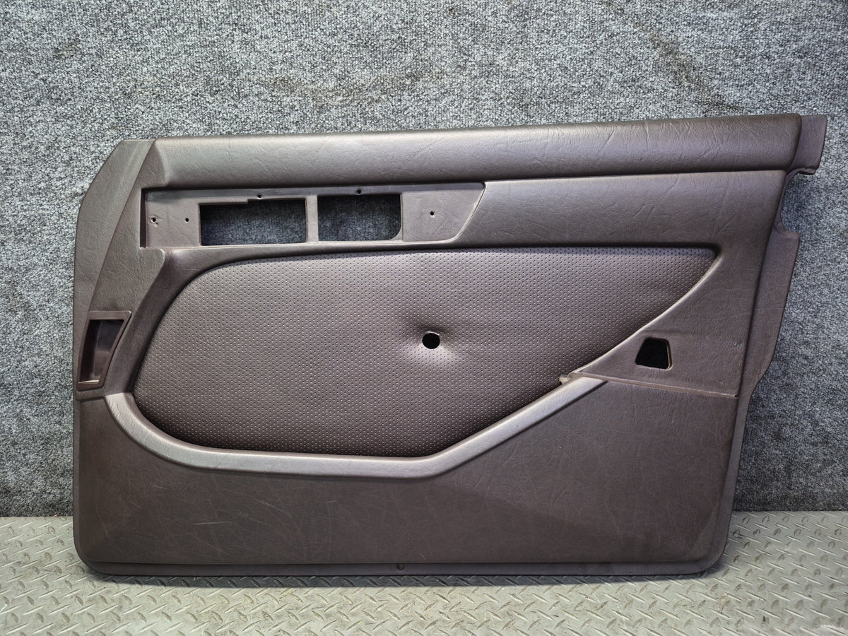 86-91 Mercedes W126 560SEL Sedan Set of 2 Front Door Interior Trim Panel OEM