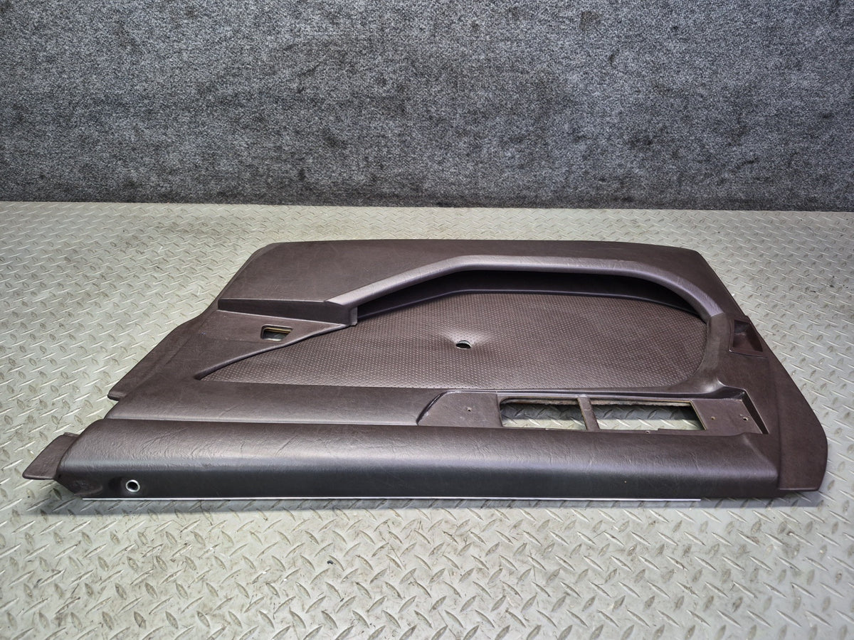 86-91 Mercedes W126 560SEL Sedan Set of 2 Front Door Interior Trim Panel OEM