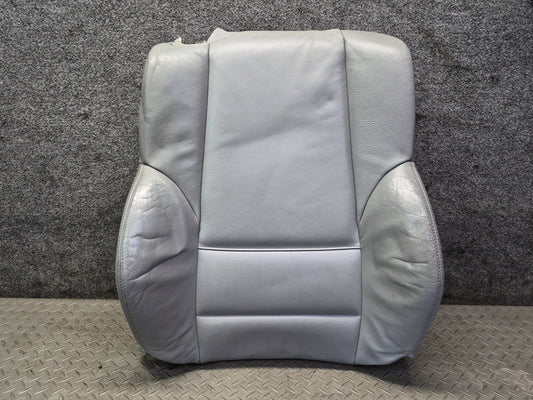 01-06 BMW E46 330ci Convert Front Right Sport Seat Upper Leather Cushion Damaged