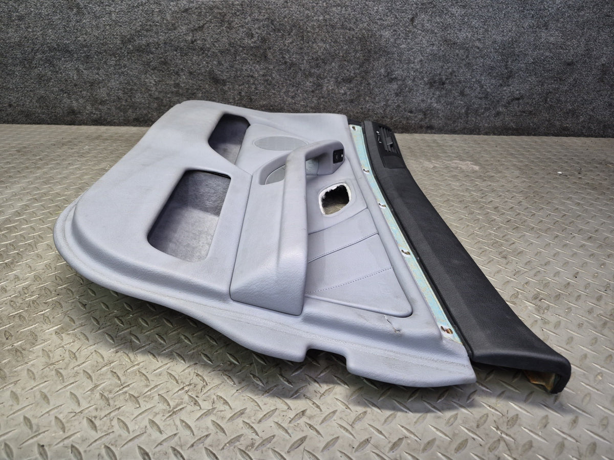 97-03 BMW E39 540i Front Right Passenger Side Interior Door Trim Panel Damaged