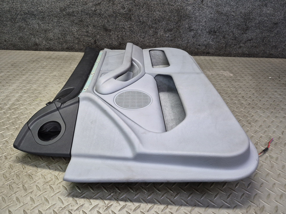 97-03 BMW E39 540i Front Right Passenger Side Interior Door Trim Panel Damaged