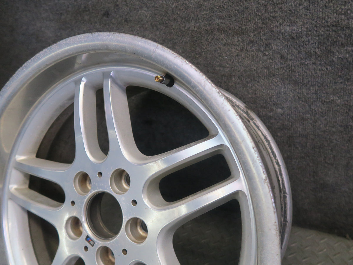 00-03 BMW E39 540i Style 37 M Sport Rear R18 18" Alloy Wheel Rim 18x9J ET24 OEM