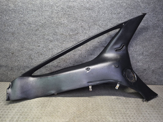 1984-1986 Porsche 928 S Rear Left Quarter Pillar Interior Trim Panel Damaged