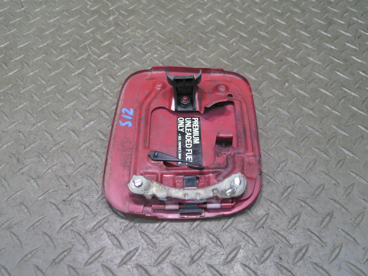 01-05 Lexus JCE10L IS300 Sedan Fuel Tank Filler Door Lid Cover RED OEM