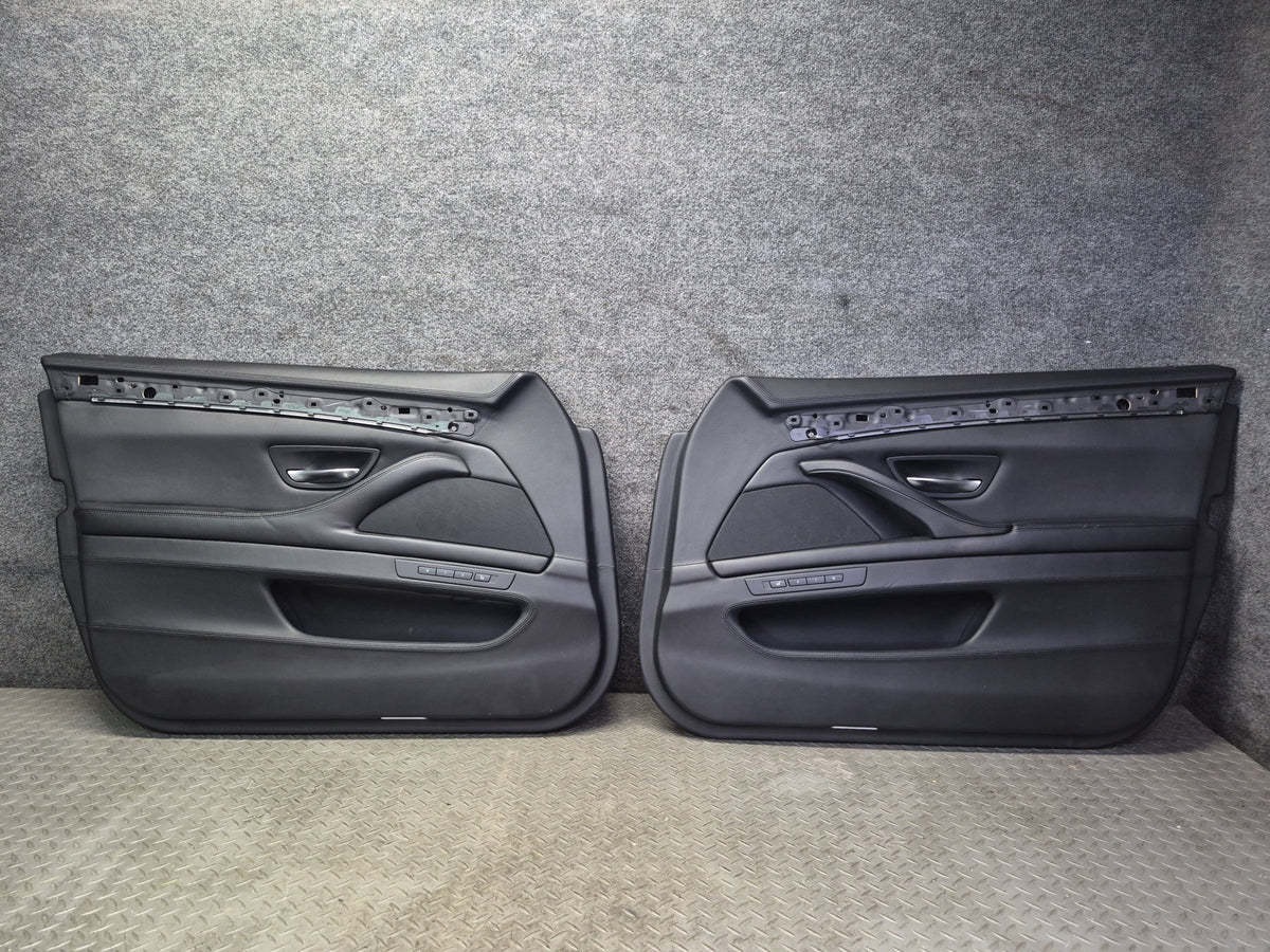2012-2016 BMW F10 M5 Front Left & Right Door Interior Trim Panel Set of 2