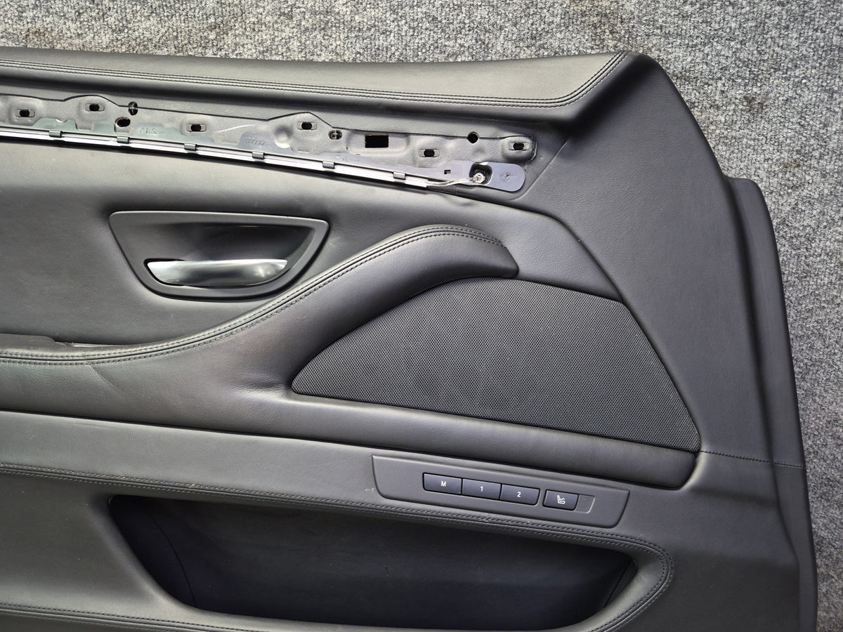 2012-2016 BMW F10 M5 Front Left & Right Door Interior Trim Panel Set of 2