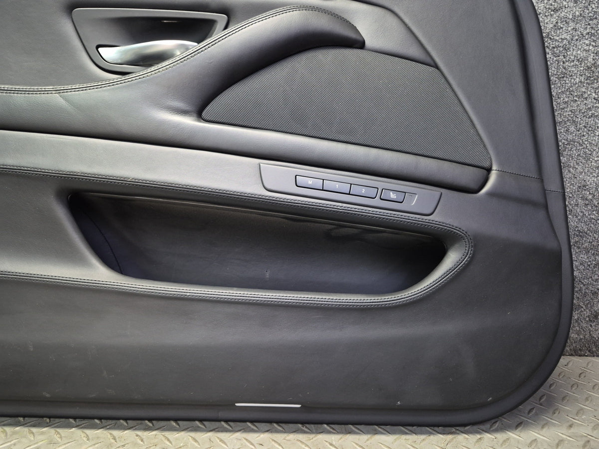 2012-2016 BMW F10 M5 Front Left & Right Door Interior Trim Panel Set of 2