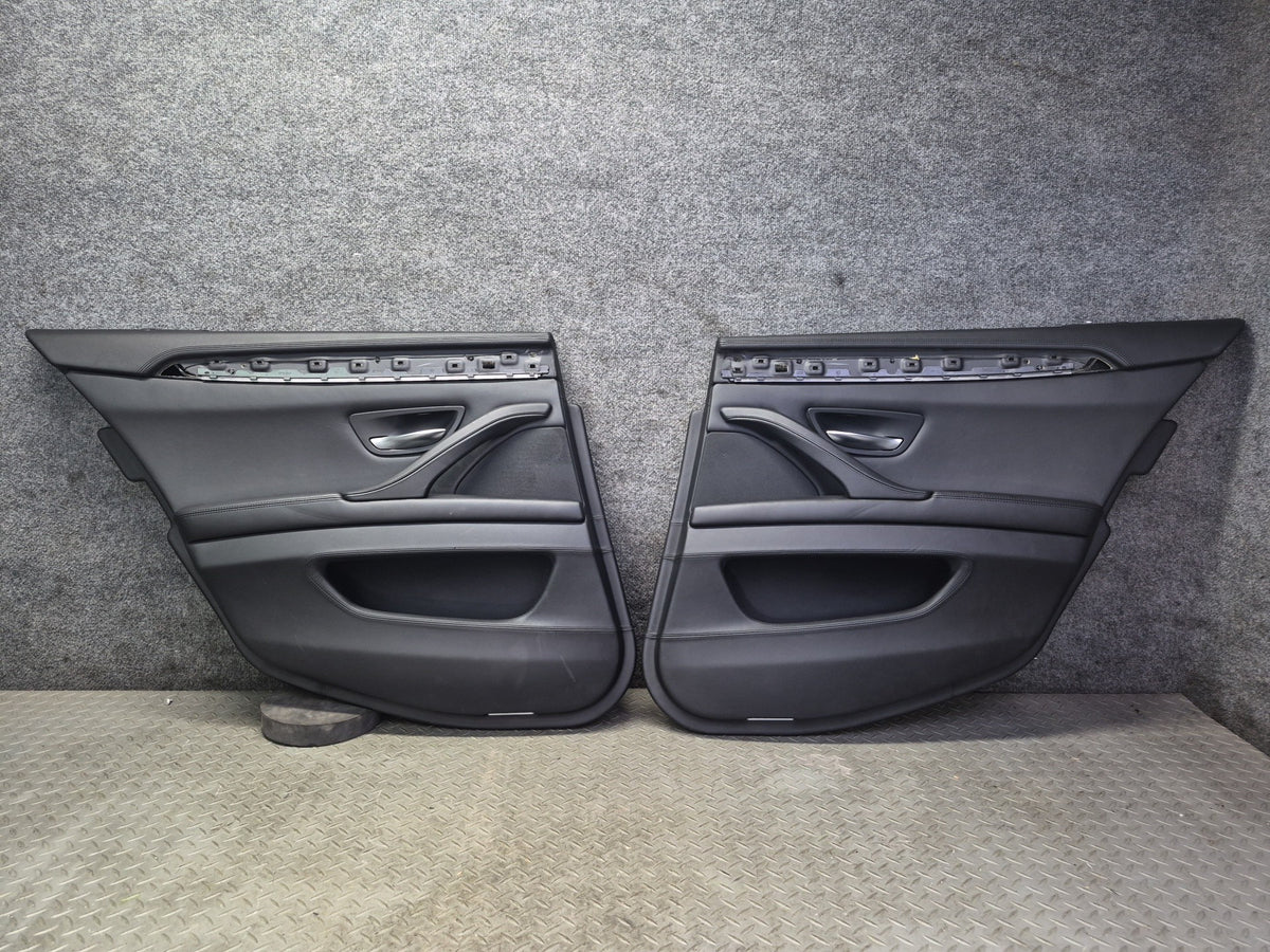 2012-2016 BMW F10 M5 Rear Left & Right Door Interior Trim Panel Set of 2