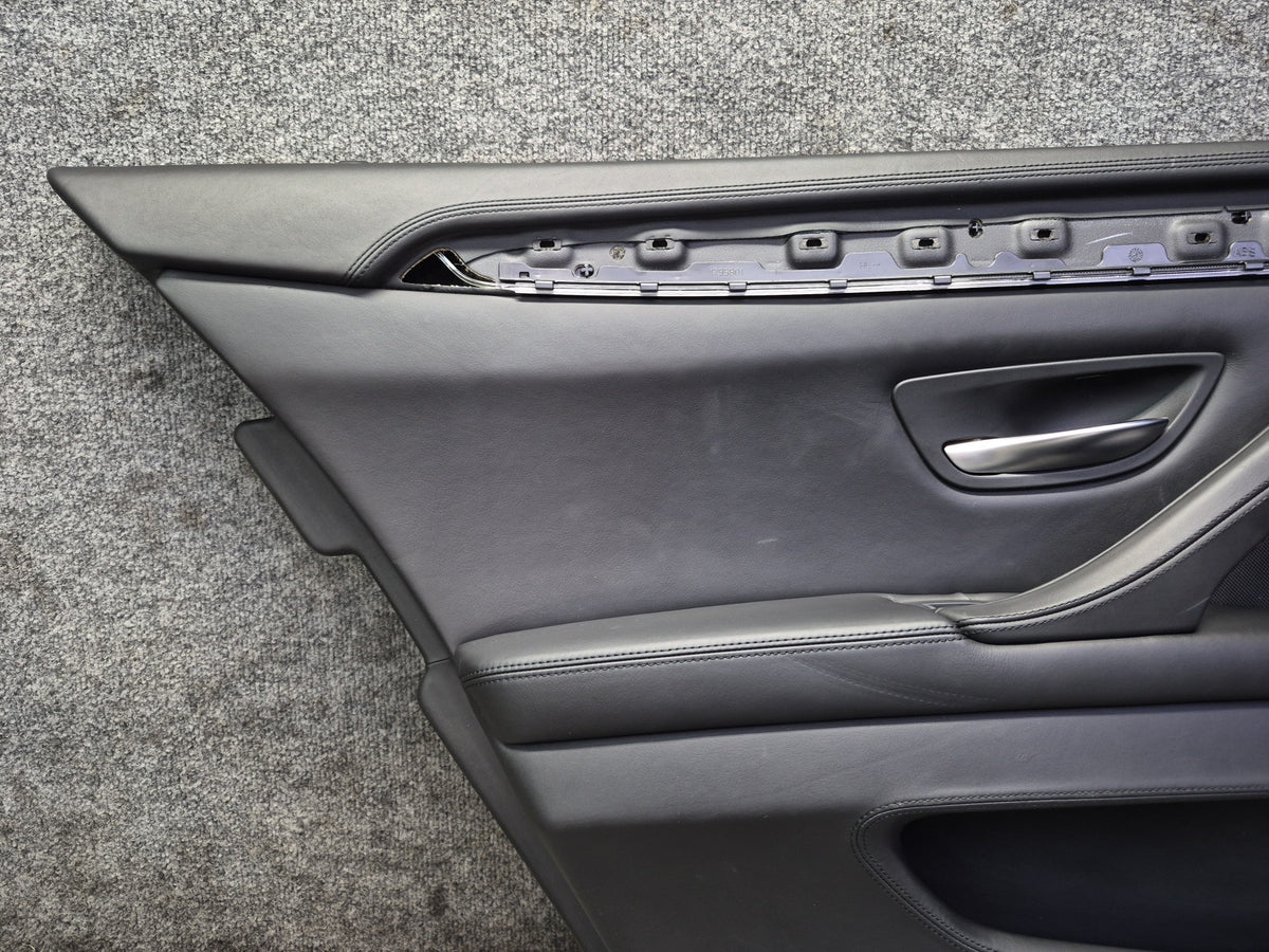 2012-2016 BMW F10 M5 Rear Left & Right Door Interior Trim Panel Set of 2