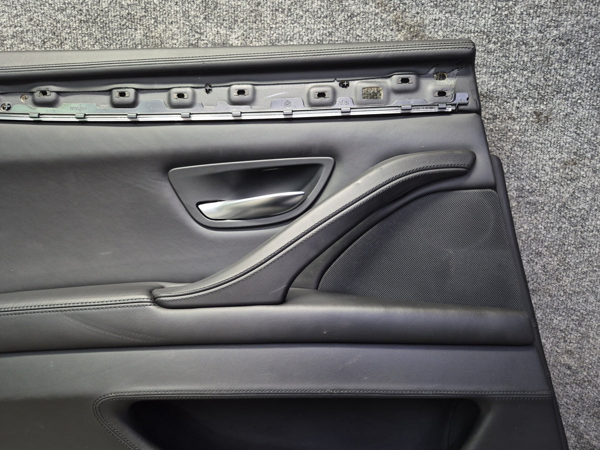 2012-2016 BMW F10 M5 Rear Left & Right Door Interior Trim Panel Set of 2