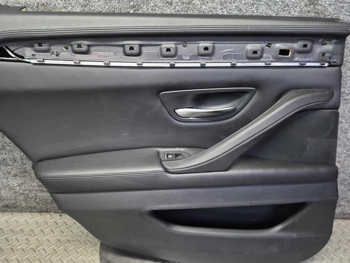 2012-2016 BMW F10 M5 Rear Left & Right Door Interior Trim Panel Set of 2