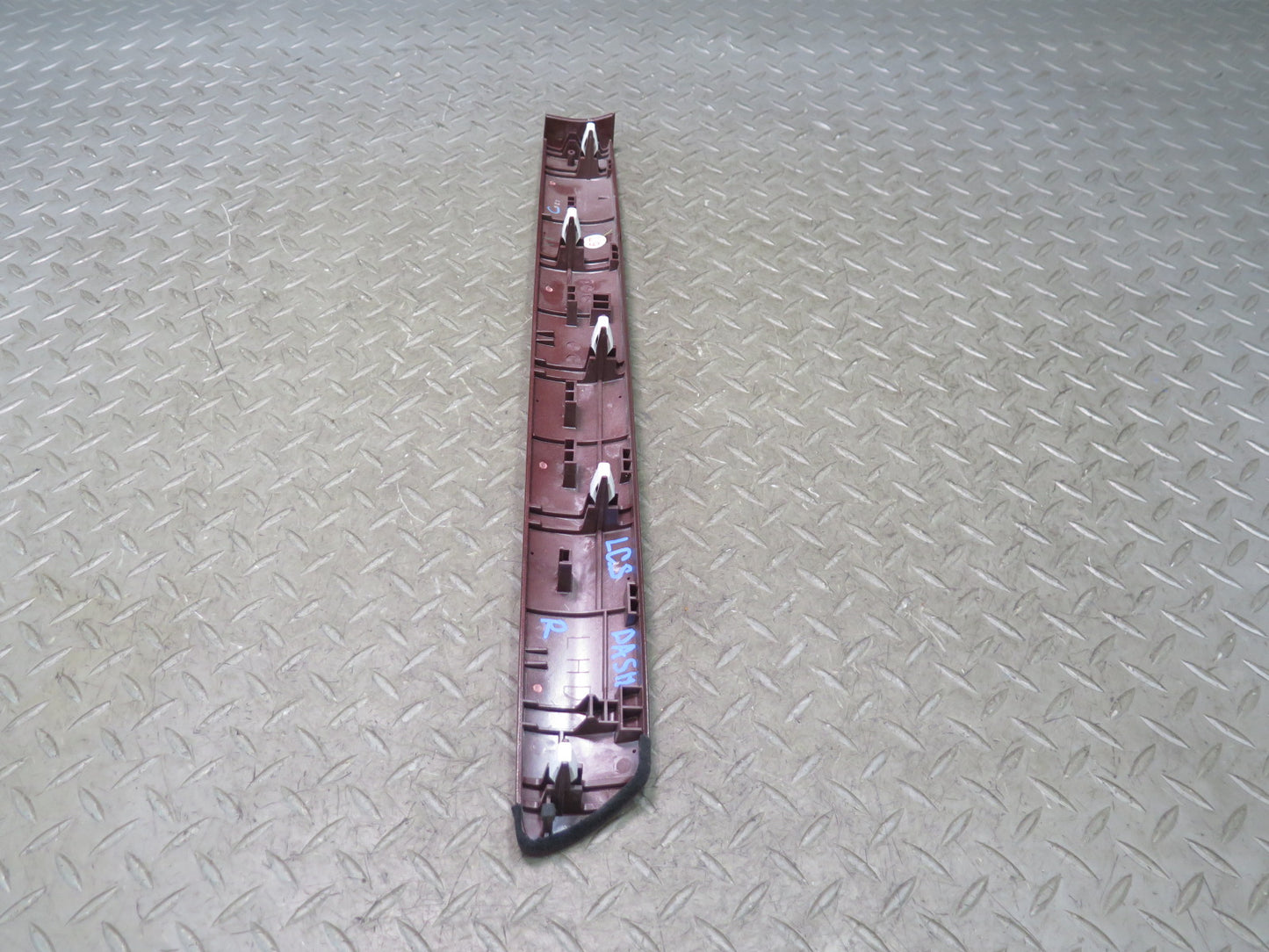 07-12 Lexus UVF46L LS600h LS460 Set of 2 Dash Front Wood Trim Bezel Cover OEM