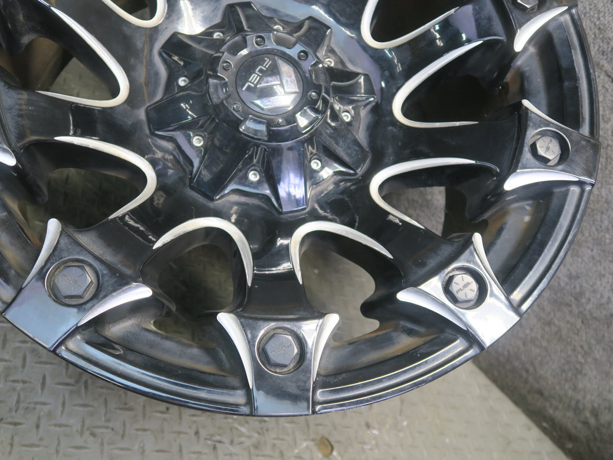 Fuel Alloy R20 20" Wheel Rim 20x10J ET-18 8x165.1 Set of 4
