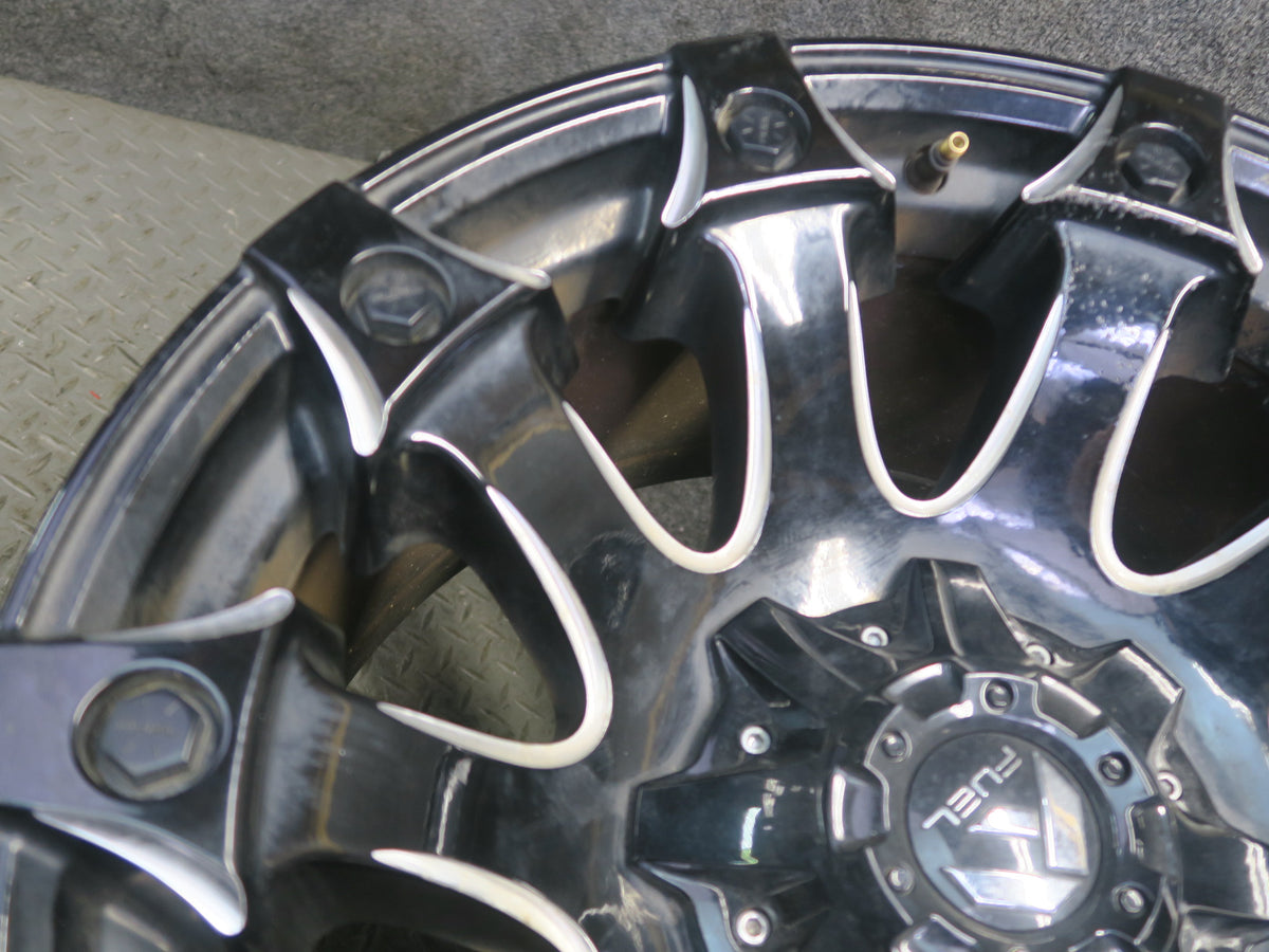 Fuel Alloy R20 20" Wheel Rim 20x10J ET-18 8x165.1 Set of 4