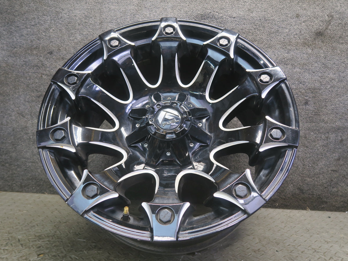 Fuel Alloy R20 20" Wheel Rim 20x10J ET-18 8x165.1 Set of 4