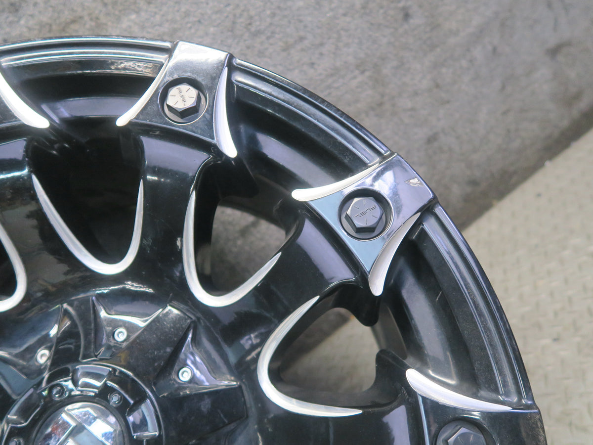 Fuel Alloy R20 20" Wheel Rim 20x10J ET-18 8x165.1 Set of 4