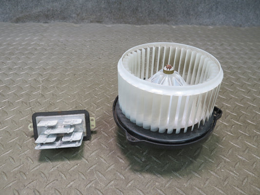 00-09 Honda S2000 Set of 2 A/C Heater Blower Motor Fan & Resistor OEM