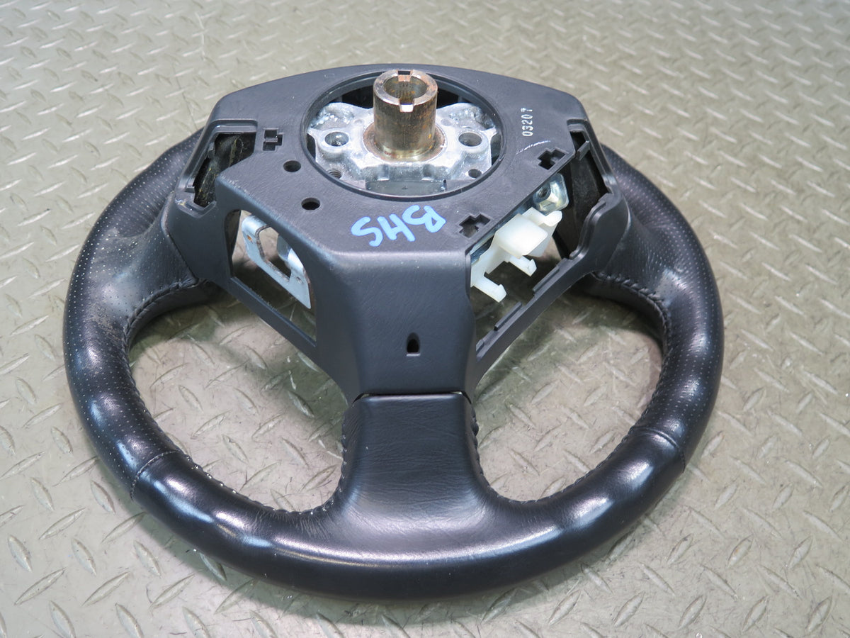 00-03 Honda AP1 S2000 3-SPOKE Leather Steering Black OEM
