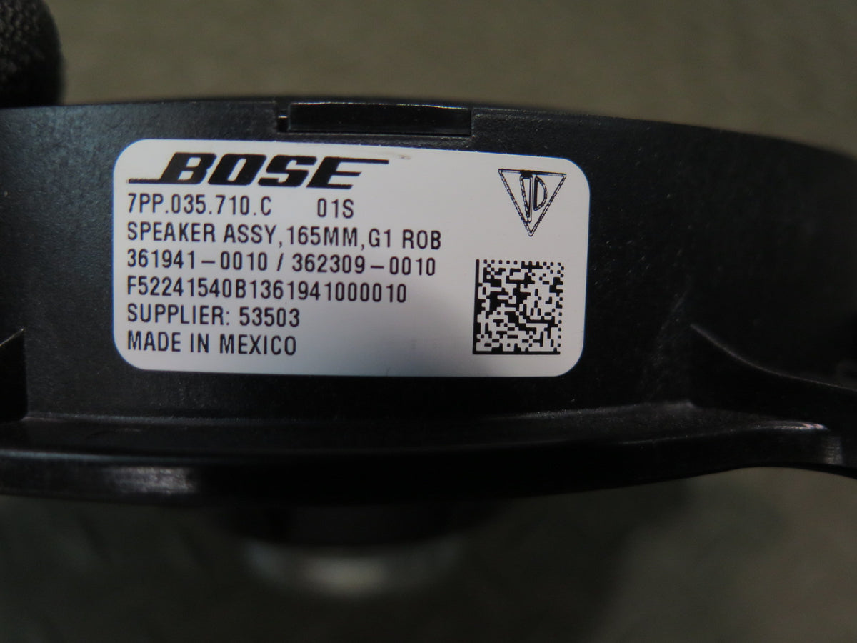 2015-2018 Porsche Macan Rear Left & Right Side Door Bose Speaker Set of 2
