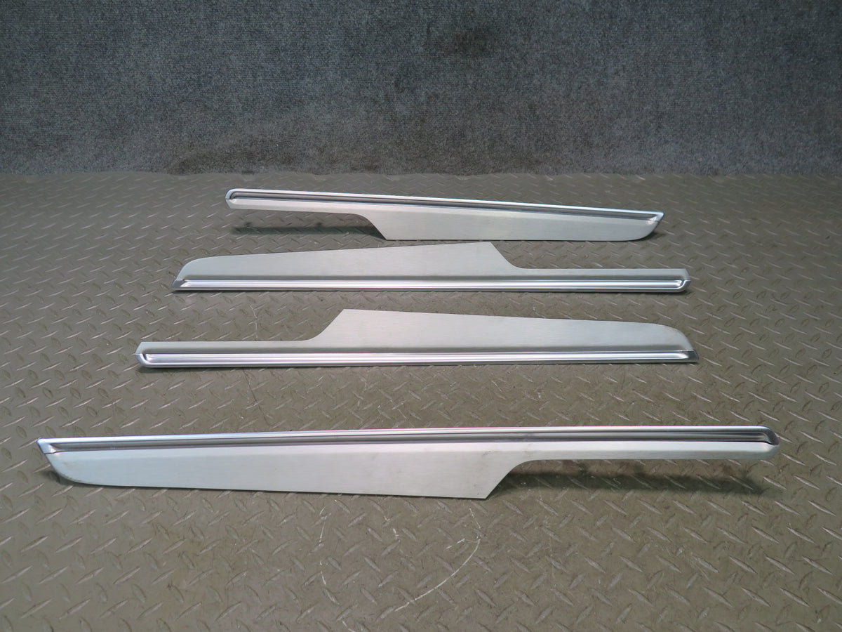 2015-2018 Porsche Macan Front & Rear Door Aluminum Trim Cover Panel Set of 4