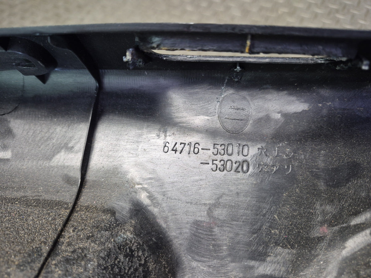 01-05 Lexus IS300 Sedan Rear Trunk Latch Trim Cover Panel 64716-53010 OEM