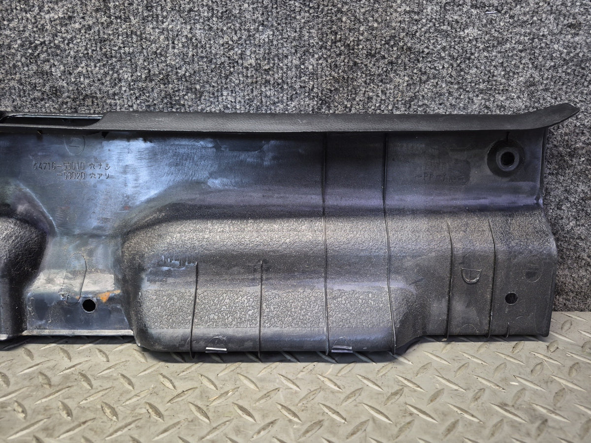 01-05 Lexus IS300 Sedan Rear Trunk Latch Trim Cover Panel 64716-53010 OEM