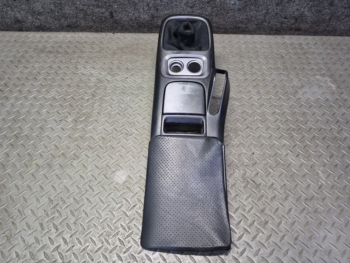 00-03 Honda S2000 MT Center Console Surround Trim Cover Panel Black Damaged