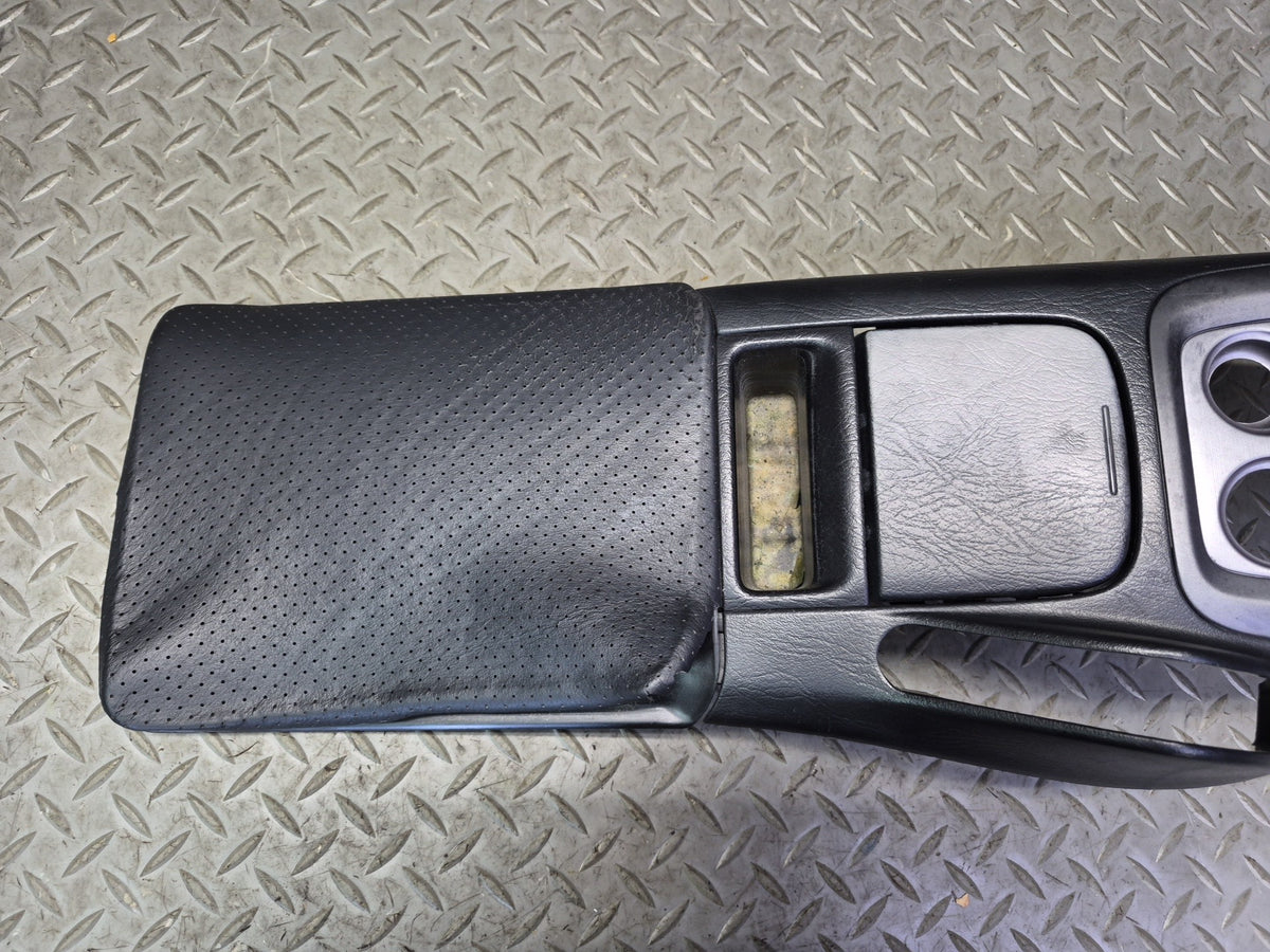 00-03 Honda S2000 MT Center Console Surround Trim Cover Panel Black Damaged