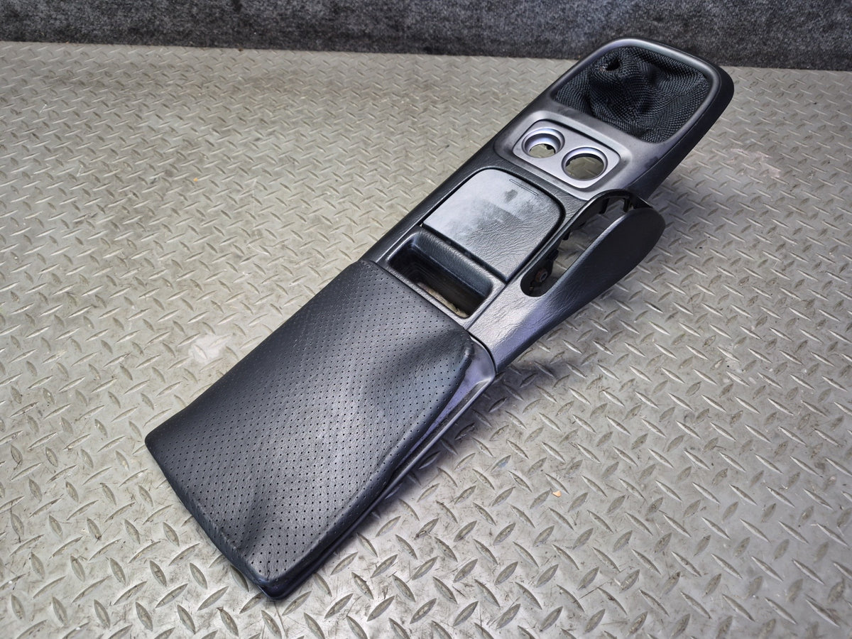 00-03 Honda S2000 MT Center Console Surround Trim Cover Panel Black Damaged